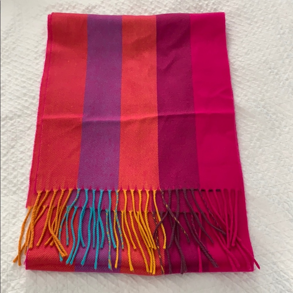 Cashmere scarf (multi-colored)